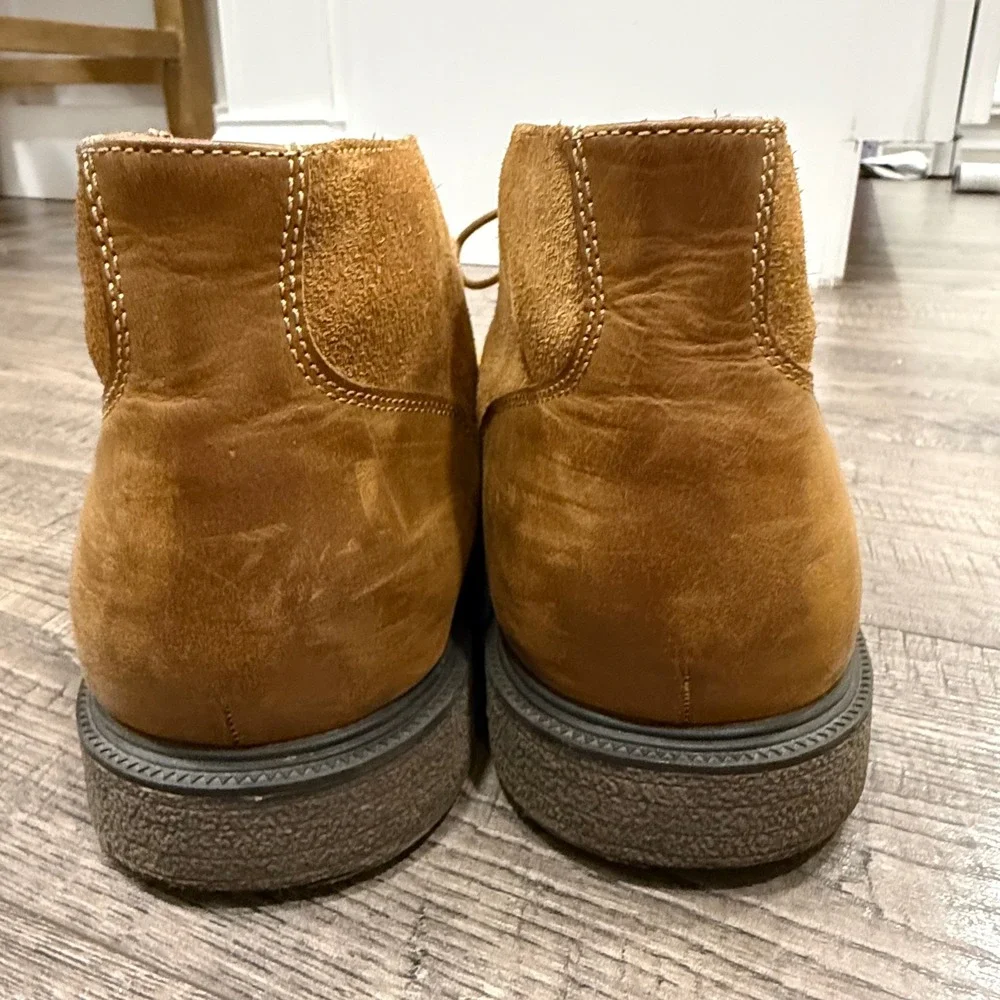 G.H. Bass Radley Chukka Boots Men's 13M Brown Suede Leather Ankle Boots